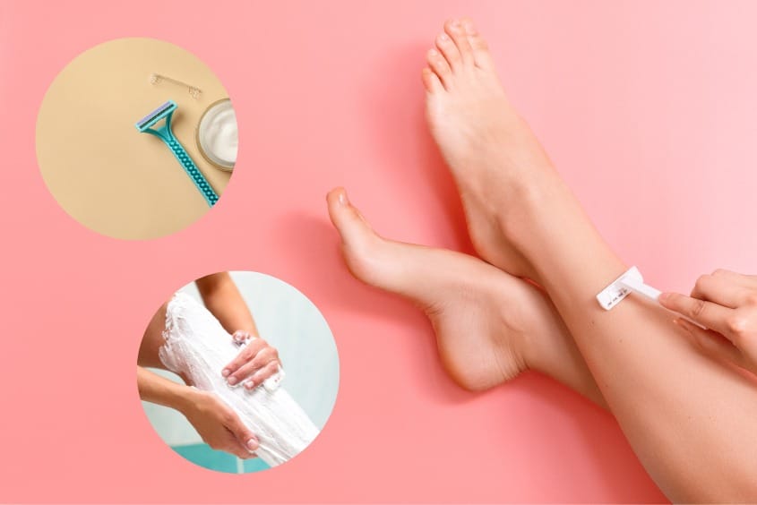 Hướng dẫn cách cạo lông chân không mọc lại hiệu quả