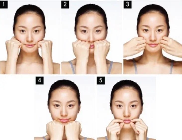 Massage - cách có khuôn mặt thon gọn an toàn