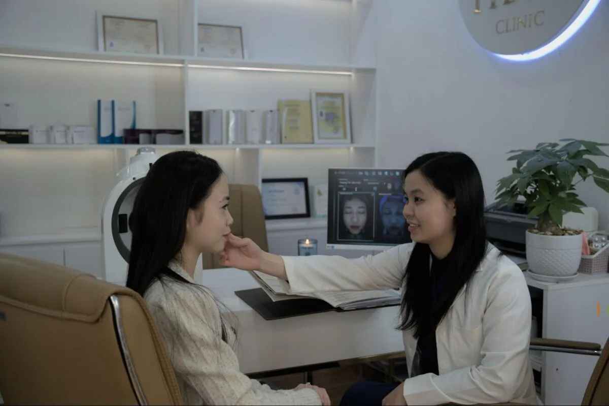 Cắt đáy sẹo rỗ lại trung tâm thẩm mỹ HBIO Clinic