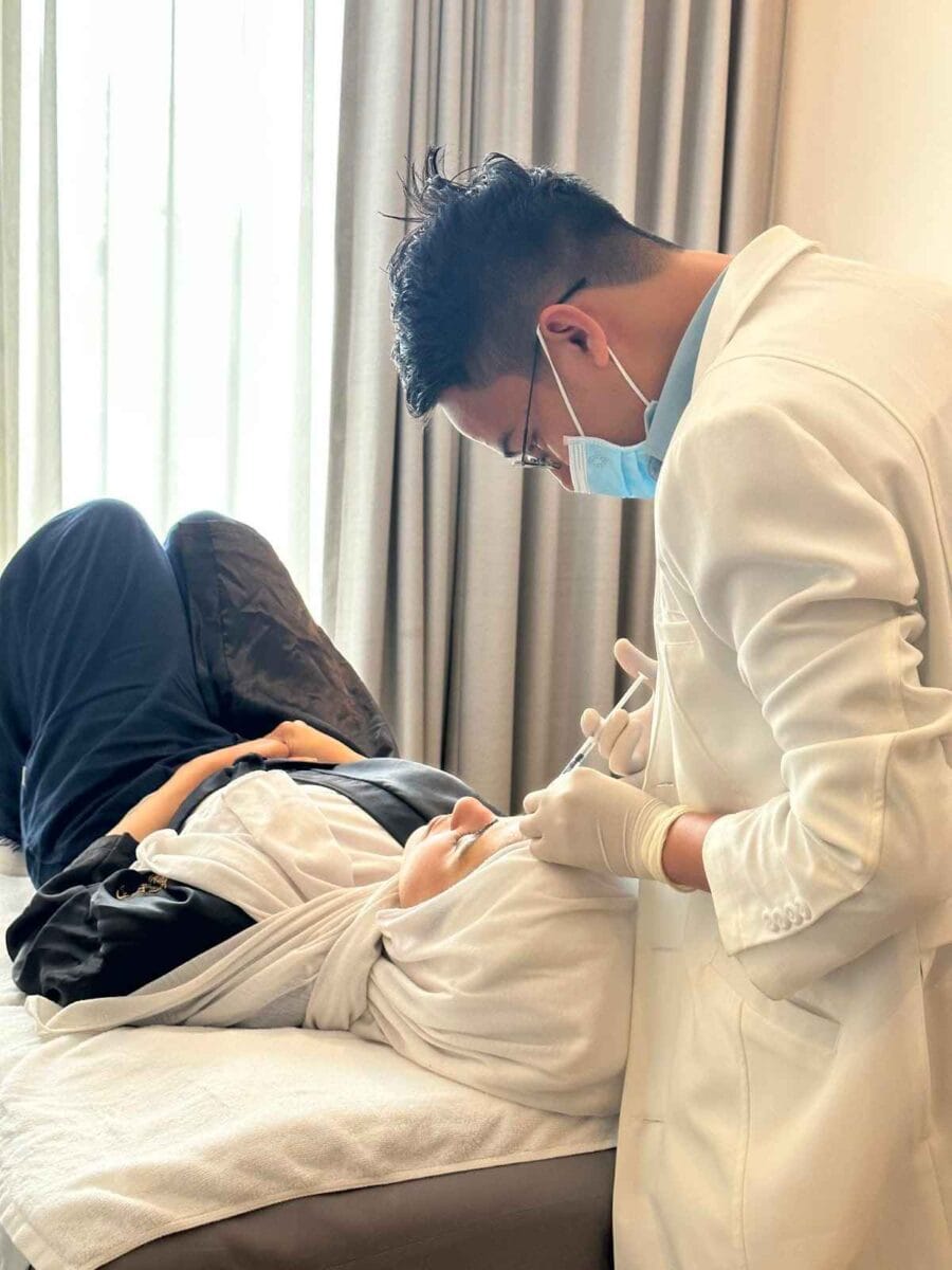 Quy trình tiêm filler tại HBIO Clinic