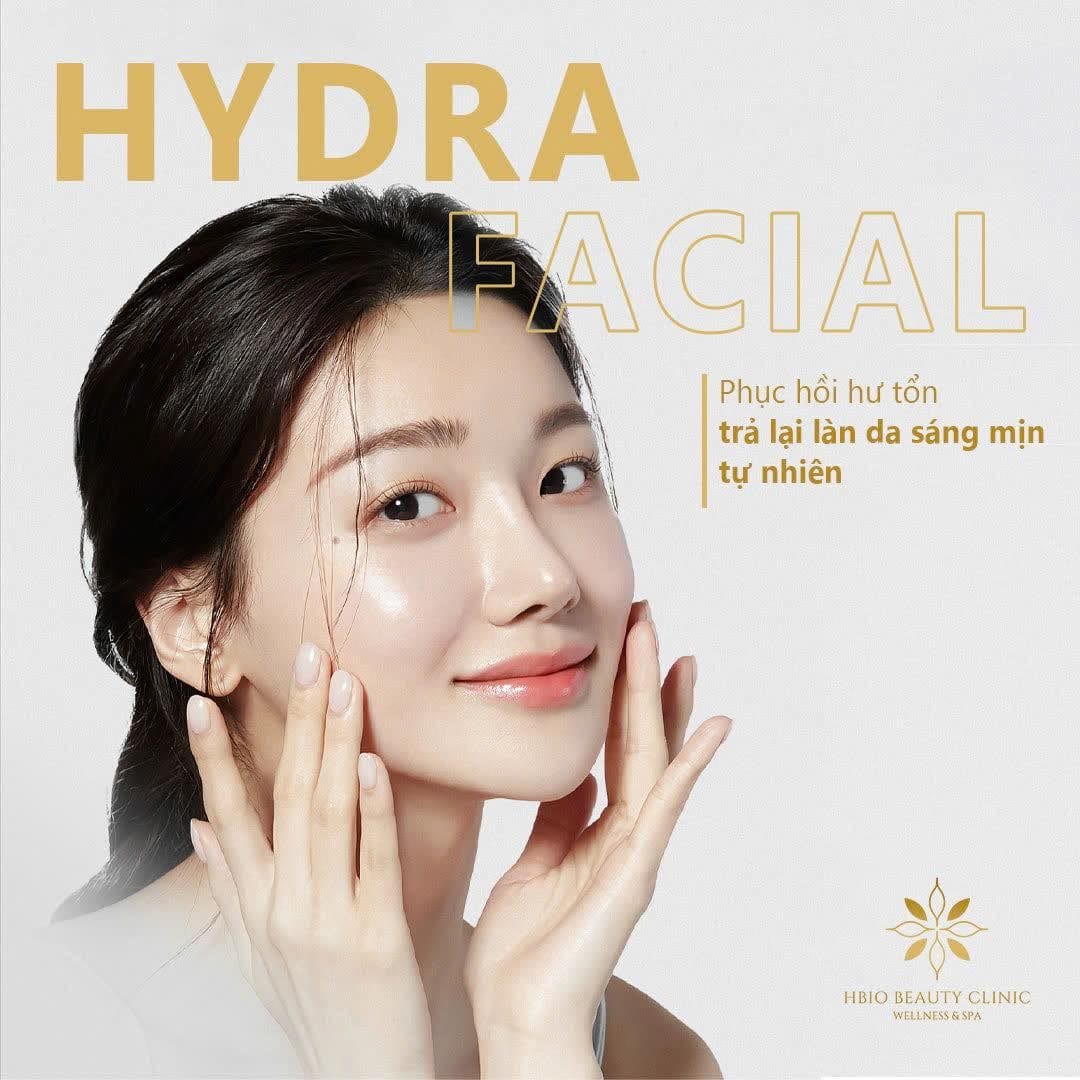 Hydrafacial – Làm sạch + cấp ẩm + làm đều màu da bằng công nghệ