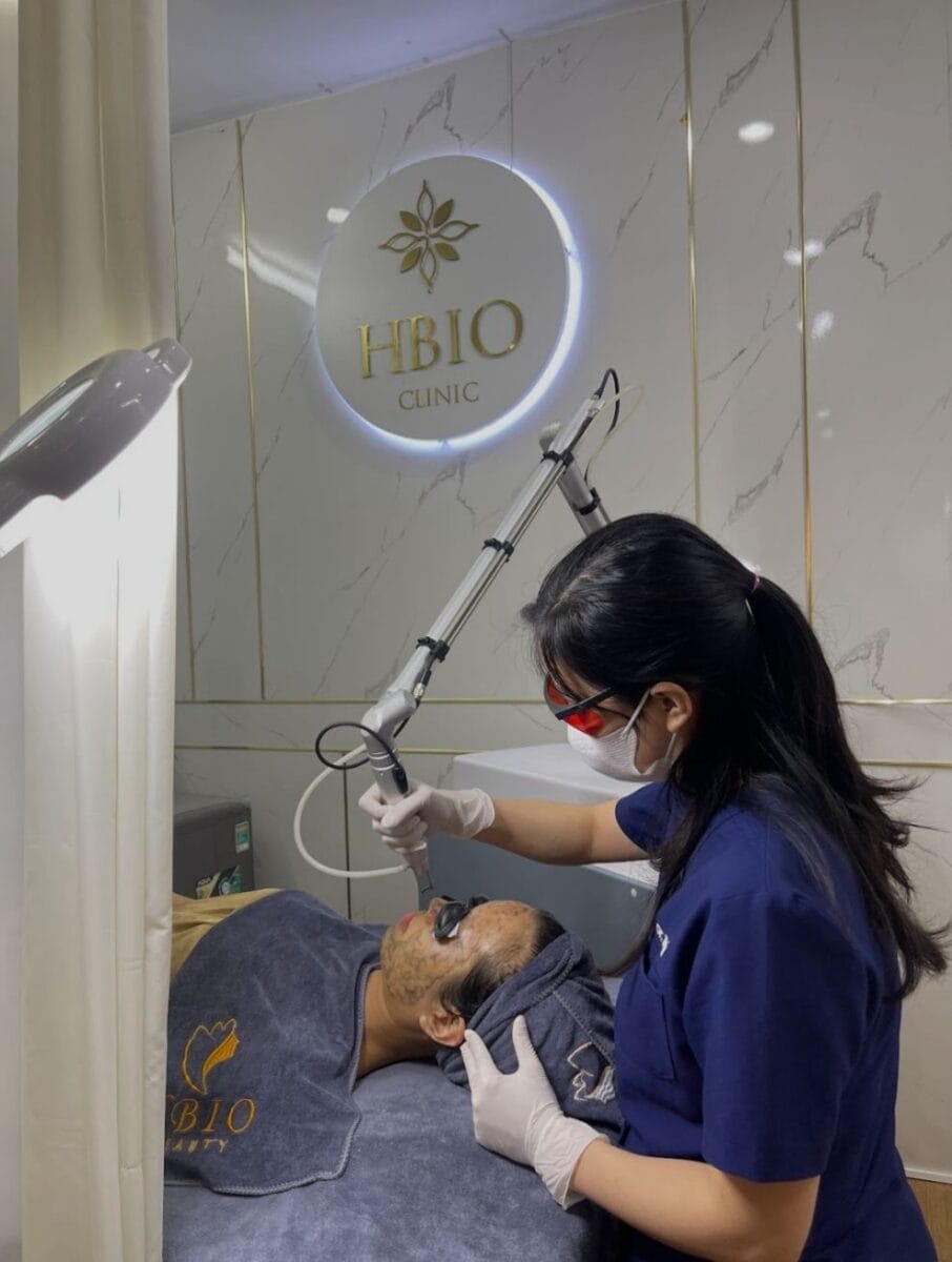 Liệu trình vi kim tảo biển tại HBIO Clinic