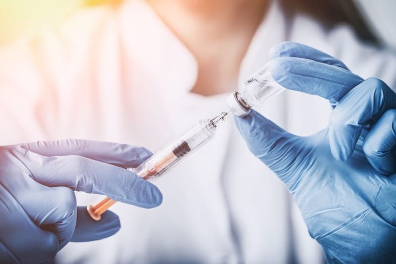 Treatment when injecting filler into blood vessels