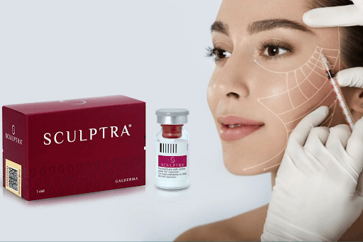 Sculptra có thành phần chính là Poly-L-Lactic Acid