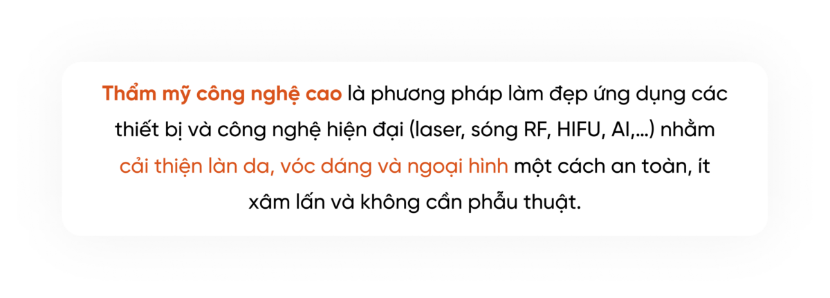 Thẩm mỹ công nghệ cao