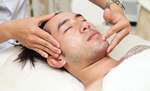 Cách giảm mỡ mặt nam bằng phương pháp massage
