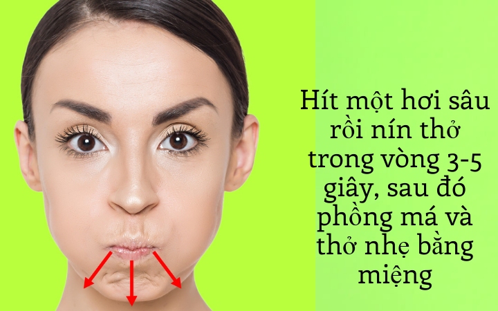 Bài tập phồng má