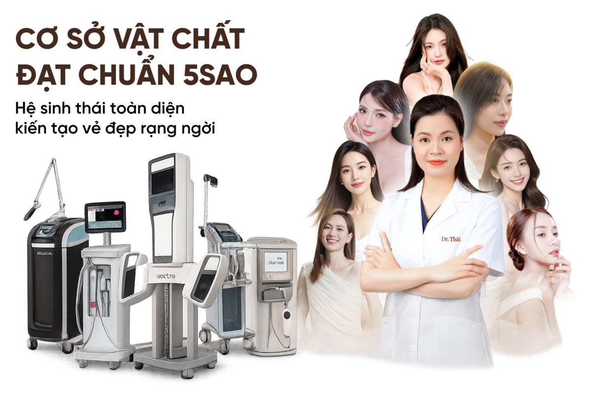 cơ sở vật chất đạt chuẩn 5 sao
