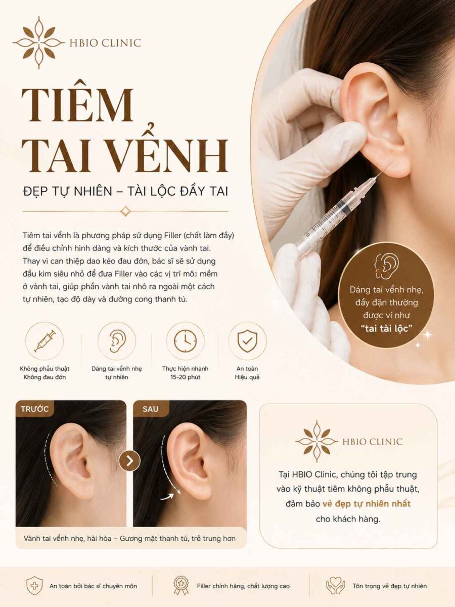Tiêm tai vểnh là gì? 