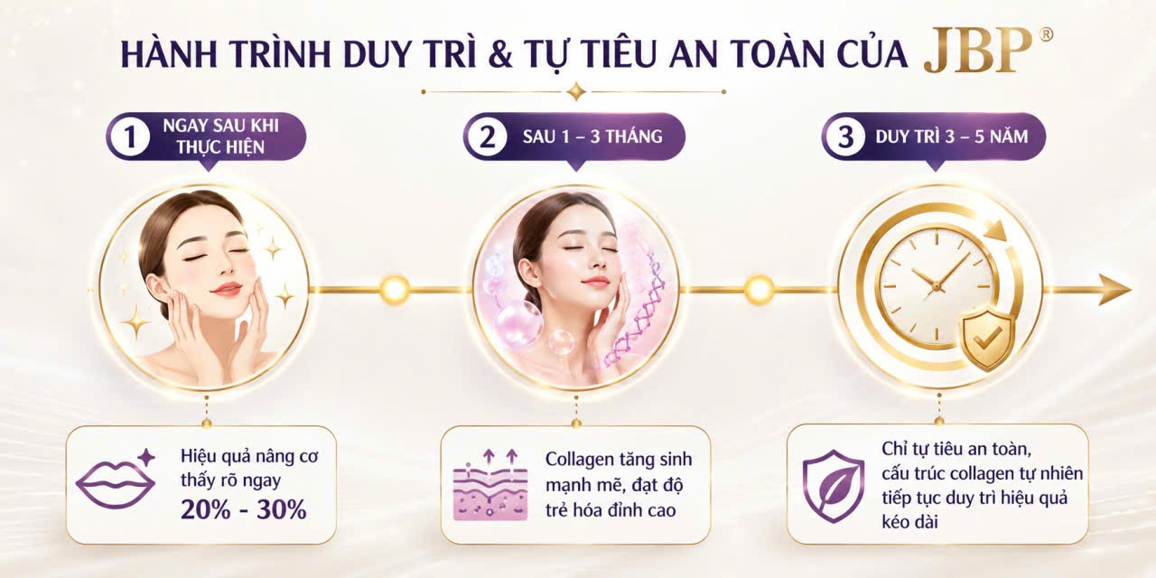 Hành trình duy trì vẻ đẹp từ cấy chỉ JBP 