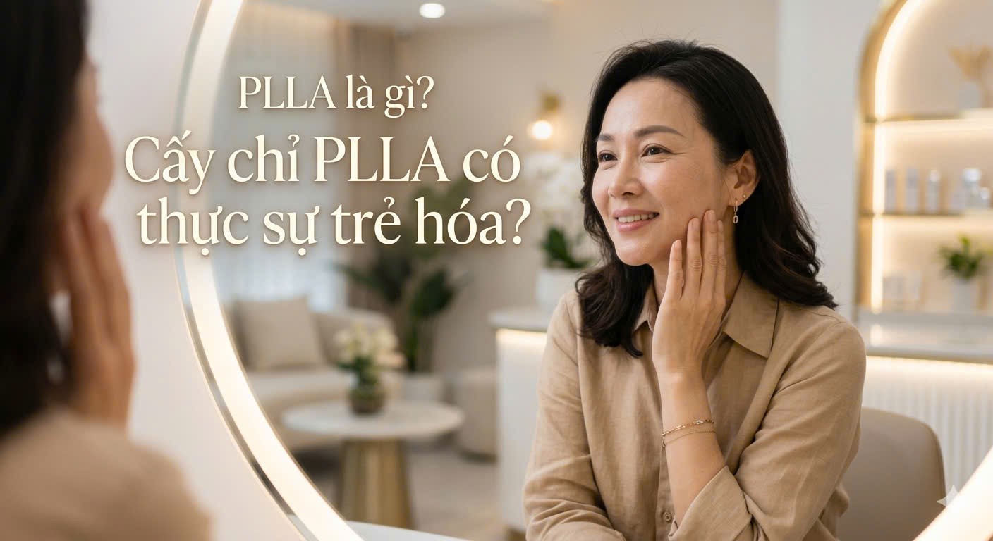 PLLA là gì? Cấy chỉ PLLA có thực sự giúp trẻ hóa da và nâng cơ hiệu quả?