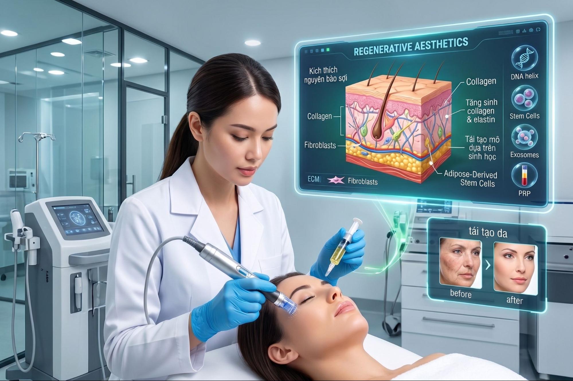 Thẩm mỹ tái tạo regenerative aesthetics là gì?