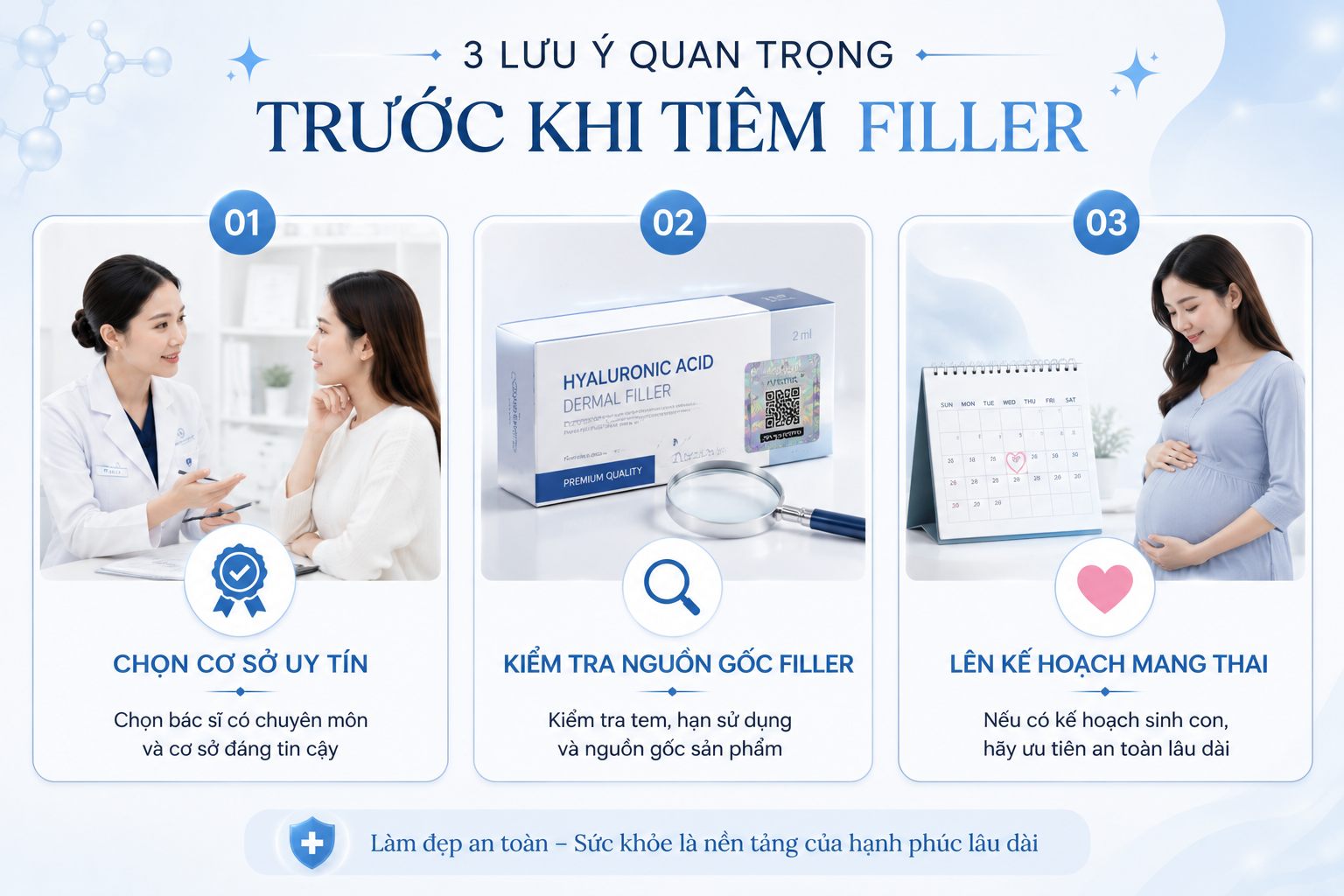 Trước khi tiêm filler cần cân nhắc kỹ
