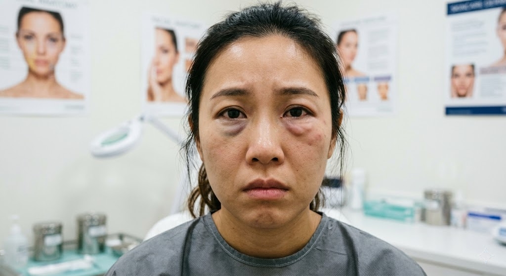 Tiêm filler rãnh lệ bị hỏng thường xảy ra 