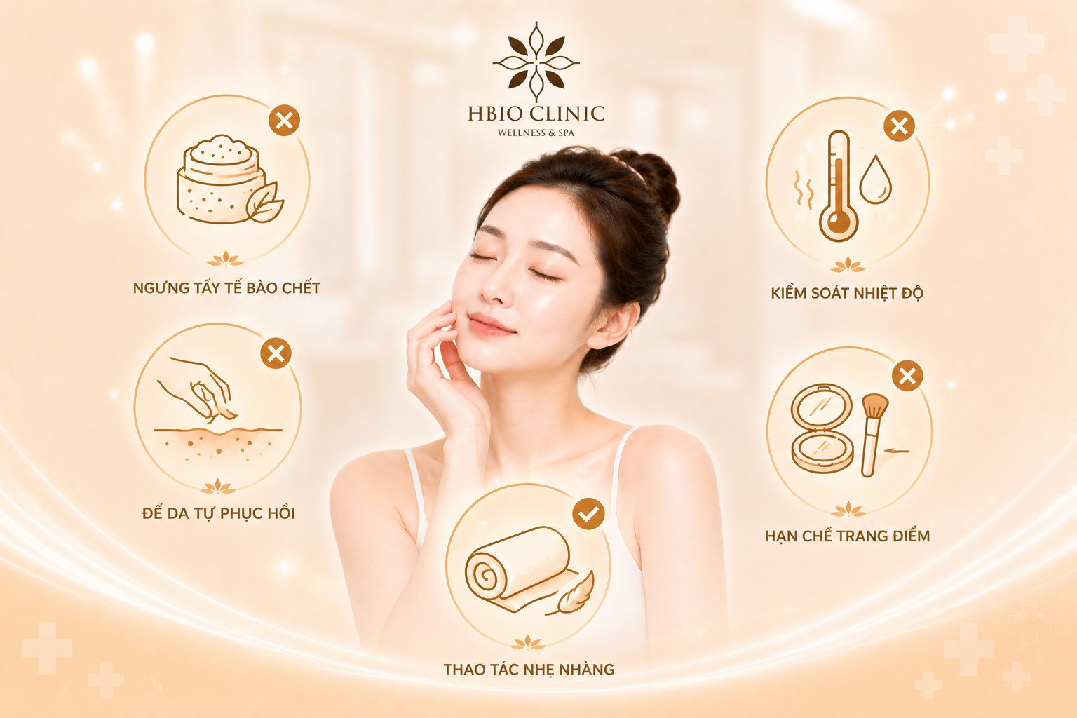 Lưu ý quan trọng cần biết để da không bị tổn thương sau Treatment