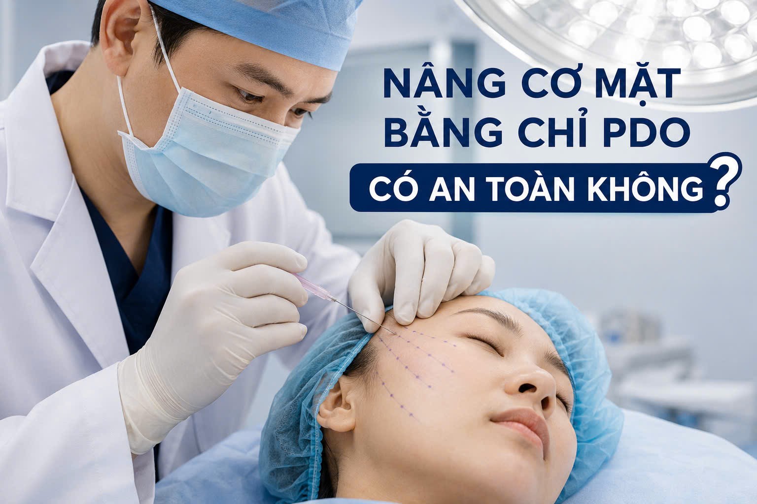 Nâng cơ mặt bằng chỉ PDO có an toàn không?