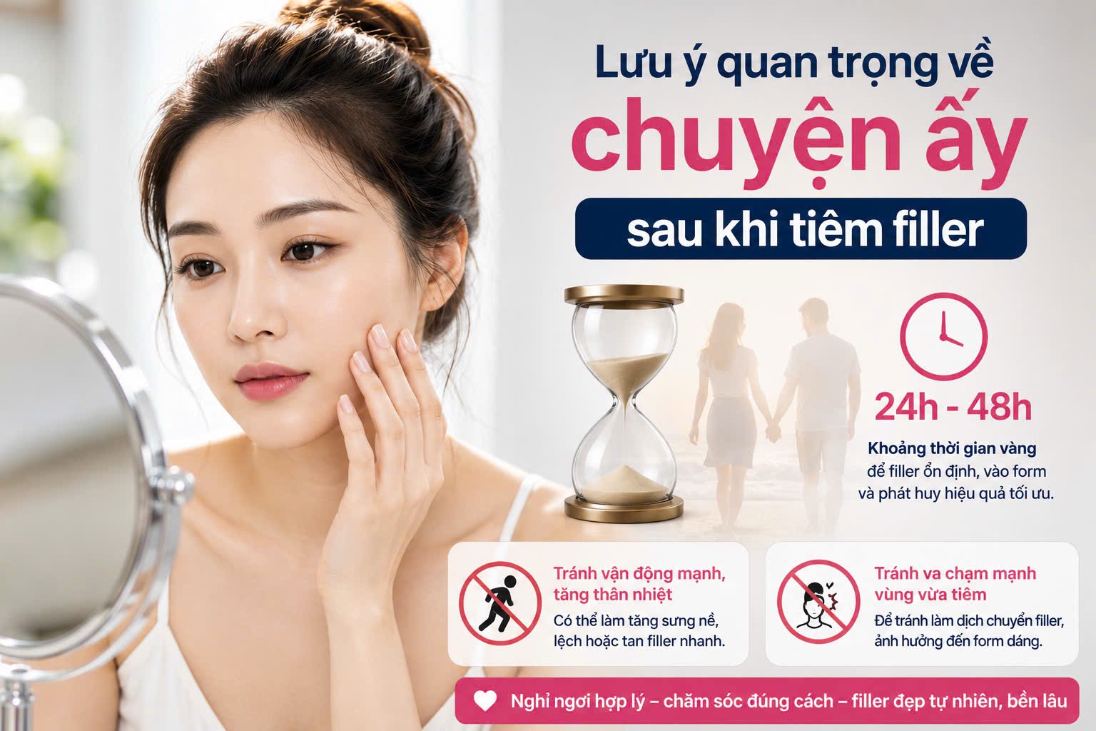 Tiêm filler có kiêng quan hệ không?