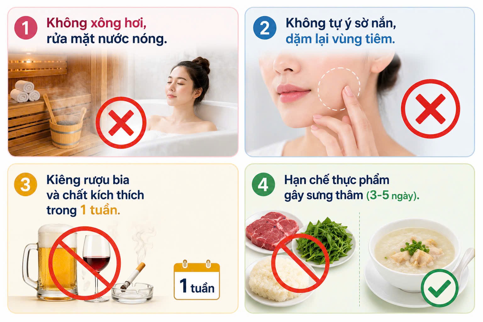 Những nguyên tắc kiêng khen khác cần nhớ