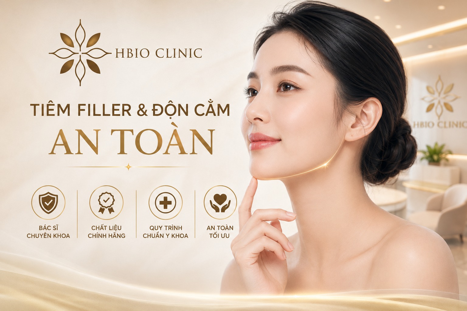 Chọn tiêm filler và phẫu thuật độn cằm ở đâu an toàn?