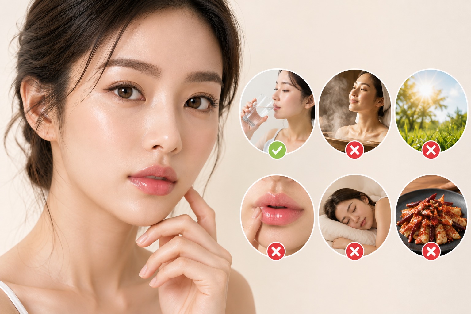 Cần lưu ý gì sau khi tiêm môi baby?