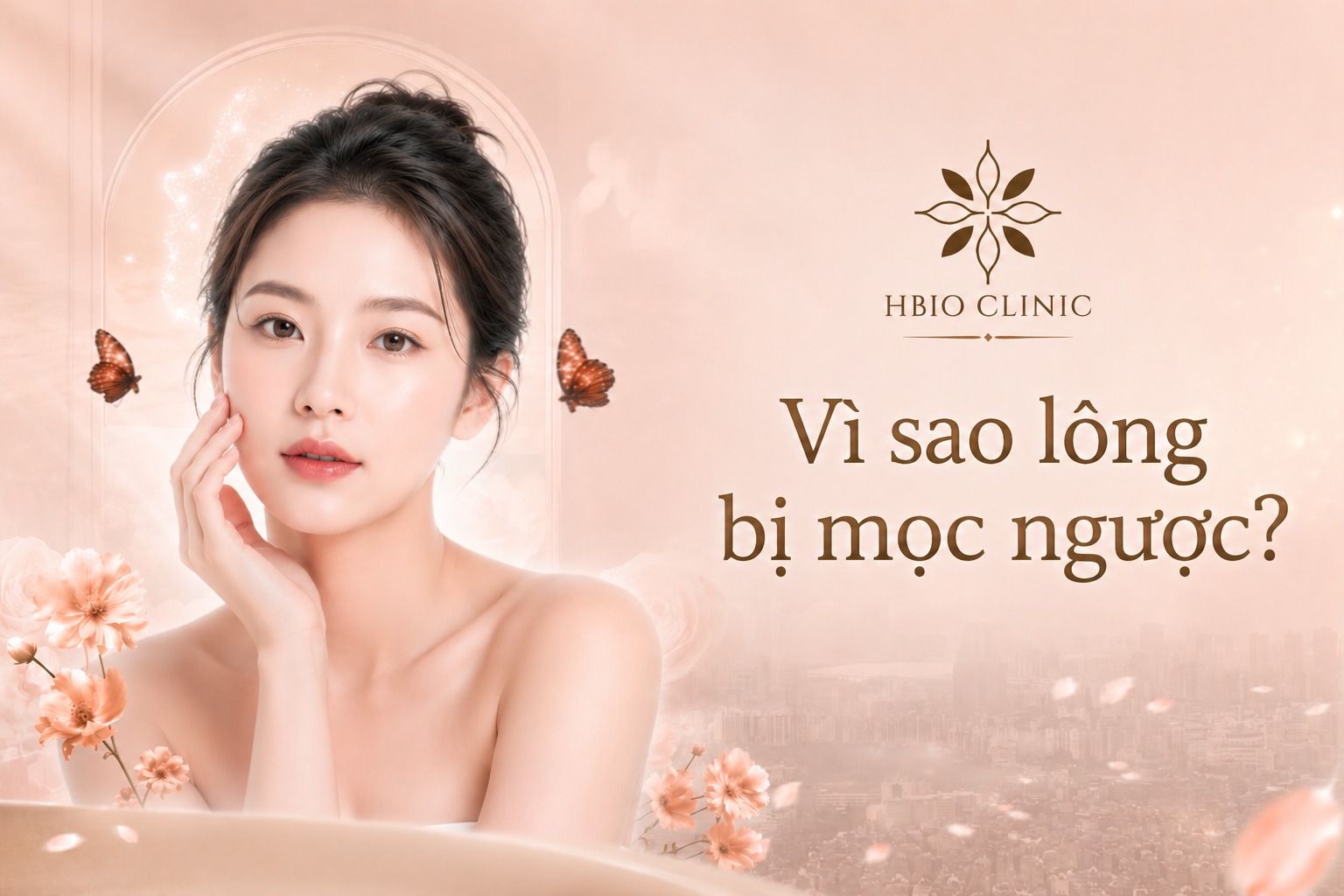 Vì sao lông bị mọc ngược?