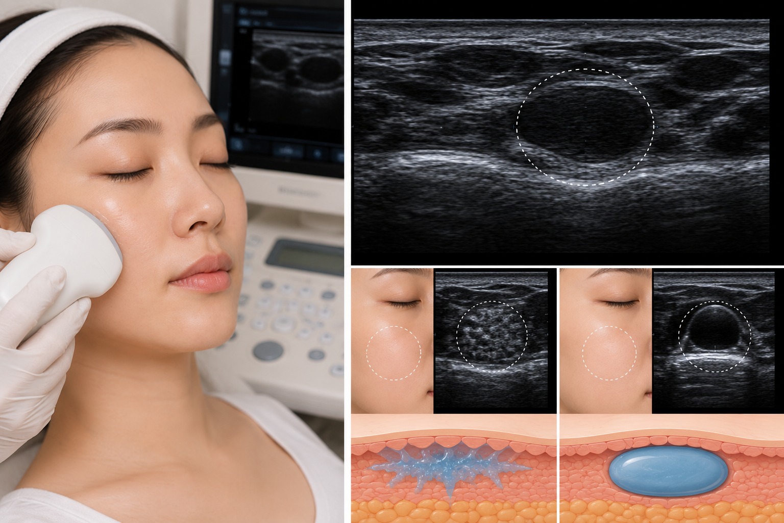 Hình ảnh chẩn đoán trên máy siêu âm