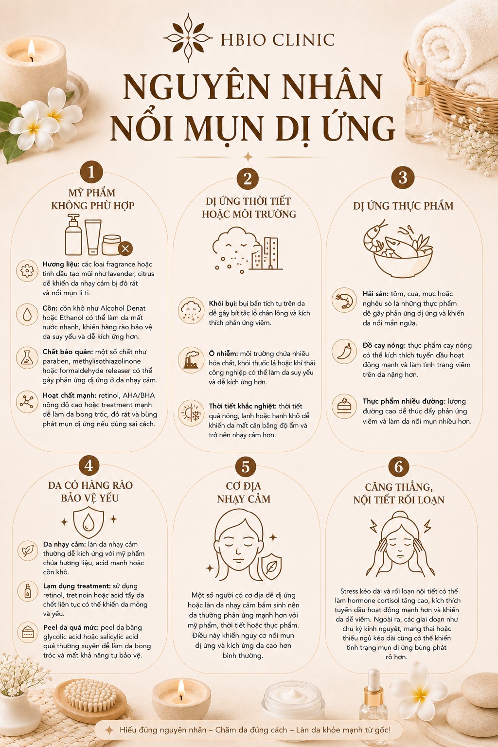 Da bị mụn dị ứng do đâu?
