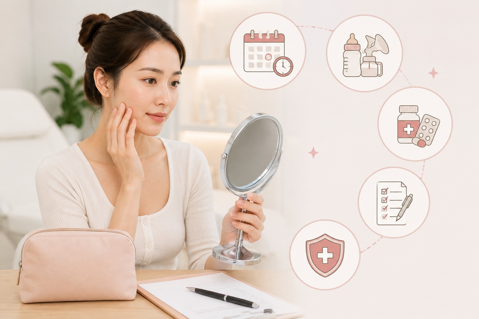 Mẹ bỉm cần chuẩn bị gì trước khi tiêm filler?