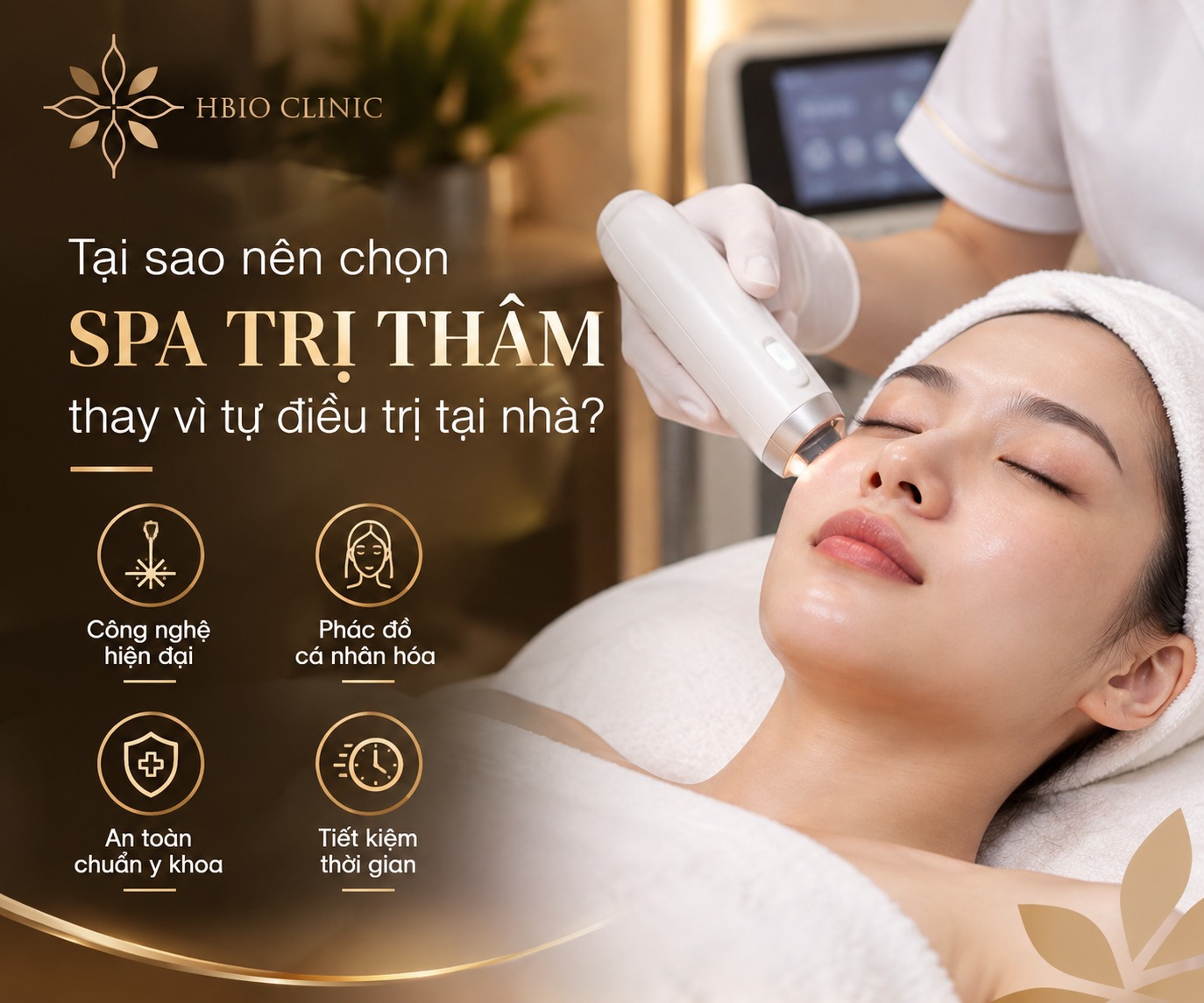 Tại sao nên chọn spa trị thâm thay vì tự điều trị tại nhà?