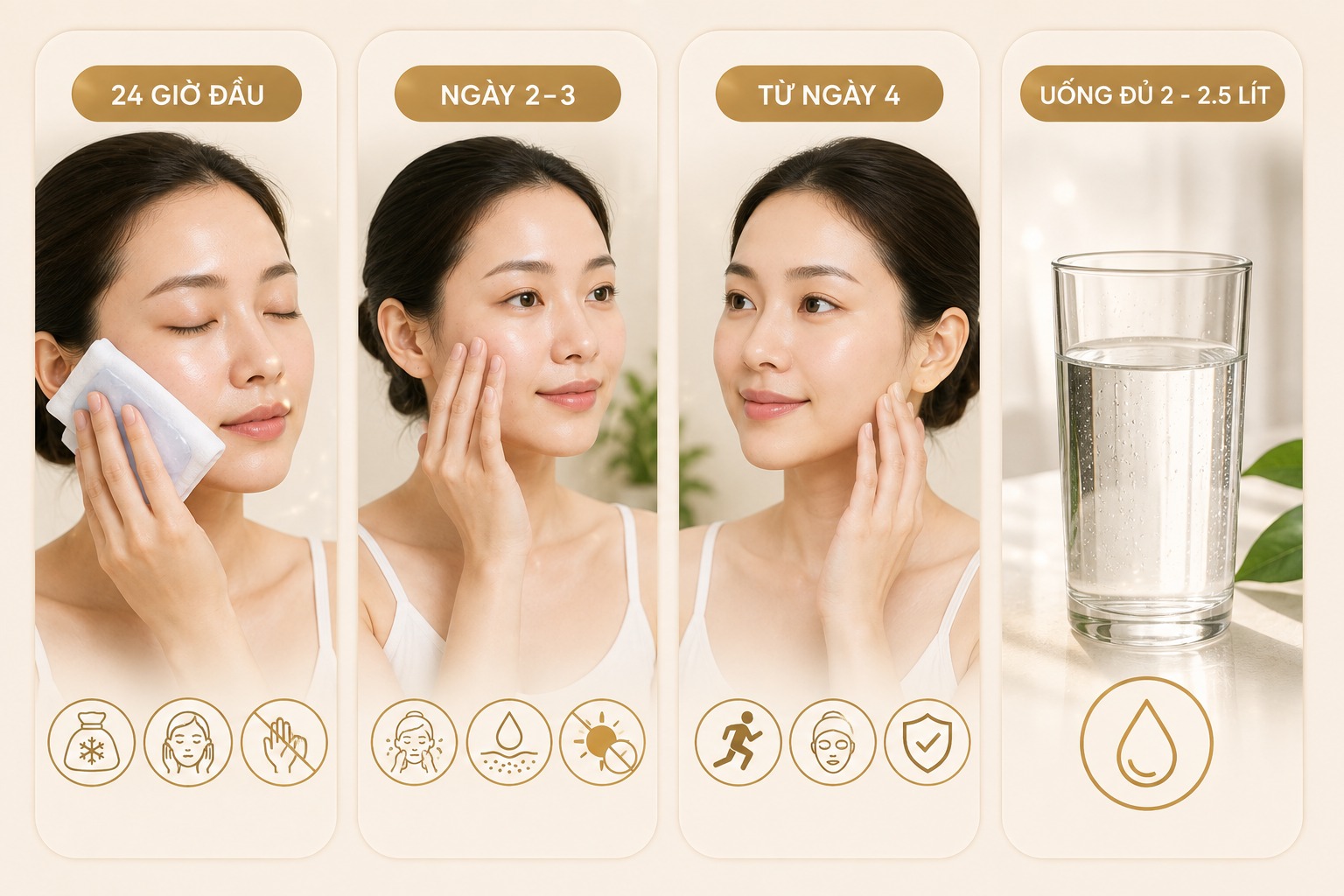 Hướng dẫn chăm sóc sau tiêm