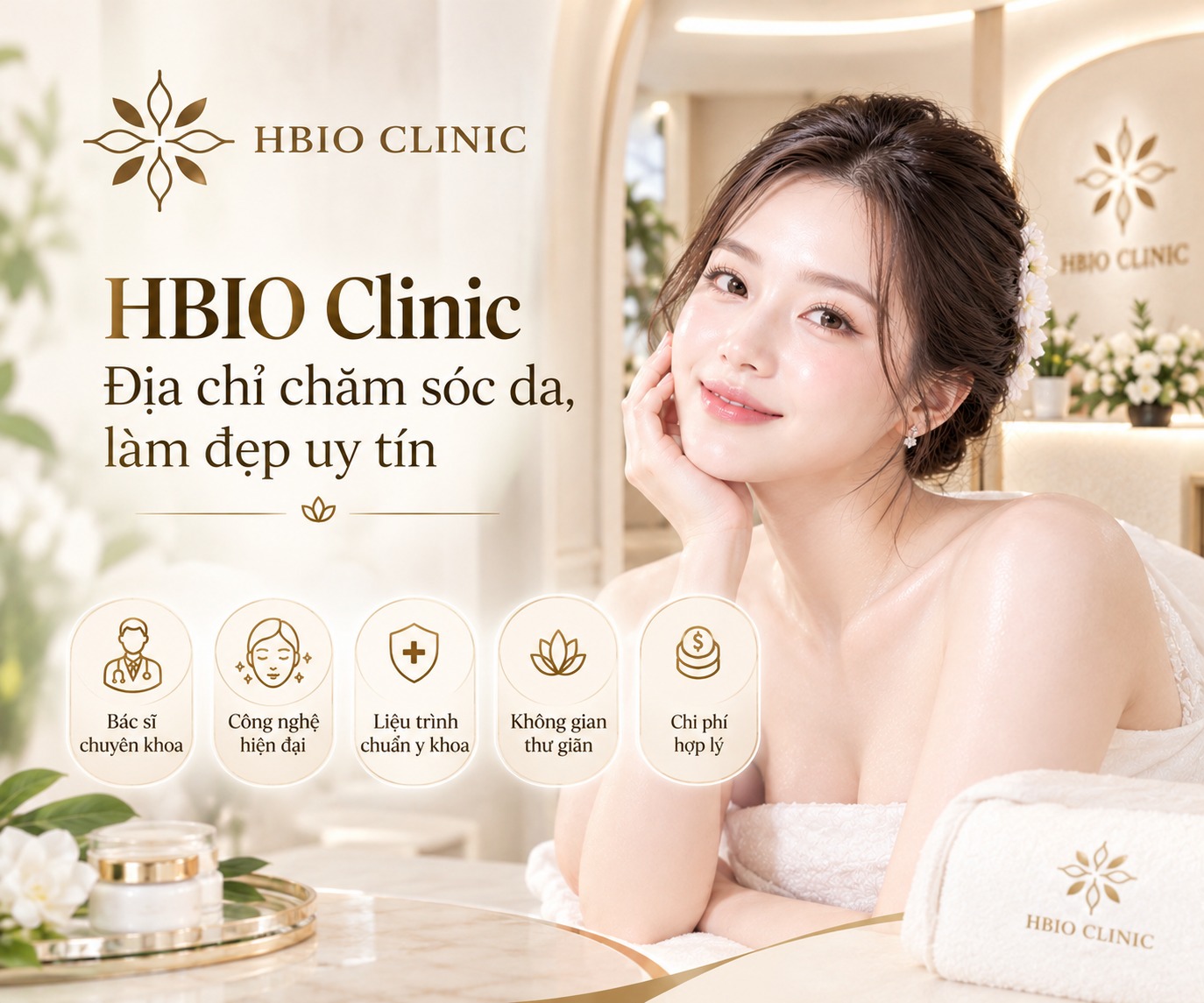 HBIO Clinic - Địa chỉ chăm sóc da, làm đẹp uy tín