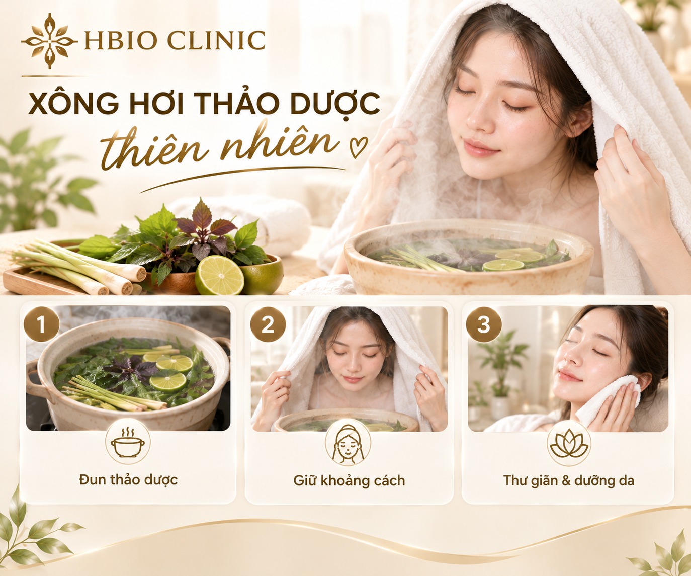 Xông hơi thảo dược thiên nhiên