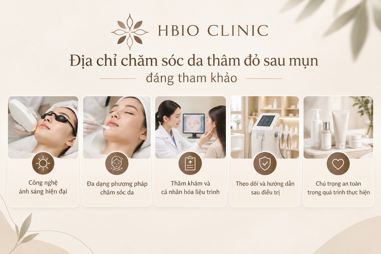 Địa chỉ chăm sóc da mụn thâm đỏ uy tín, chất lượng